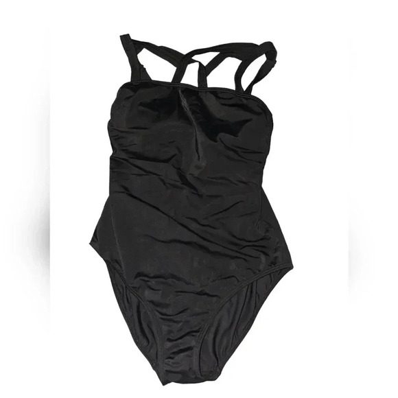 Womens Venus size 10 black one piece swimsuit in great condition!! - Picture 1 of 3